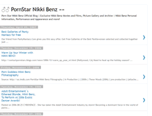 Tablet Screenshot of nikkibenz.blogspot.com