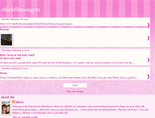 Tablet Screenshot of chickfitnessgym.blogspot.com