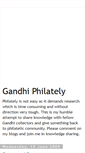 Mobile Screenshot of kads-gandhi-philately.blogspot.com