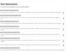 Tablet Screenshot of onedestination.blogspot.com