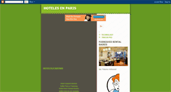 Desktop Screenshot of hotelesenparisfrance.blogspot.com