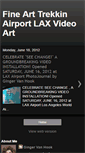 Mobile Screenshot of finearttrekkinairportlaxvideoart.blogspot.com