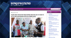 Desktop Screenshot of bongoweekend.blogspot.com