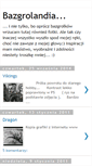 Mobile Screenshot of bazgrolandia.blogspot.com