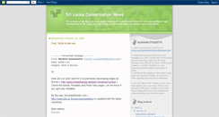 Desktop Screenshot of conservation-news.blogspot.com