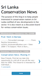 Mobile Screenshot of conservation-news.blogspot.com