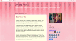 Desktop Screenshot of lovingkara.blogspot.com