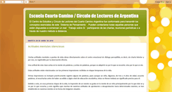 Desktop Screenshot of escuelacuartocaminoargentina.blogspot.com