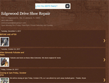 Tablet Screenshot of edgewooddriveshoerepair.blogspot.com