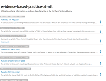 Tablet Screenshot of evidence-based-practice-at-ntl.blogspot.com