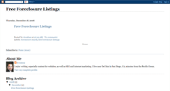 Desktop Screenshot of findforeclosure.blogspot.com
