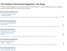 Tablet Screenshot of nubianchronicles.blogspot.com