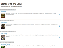 Tablet Screenshot of doctorwhoandjesus.blogspot.com