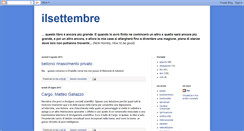 Desktop Screenshot of ilsettembre.blogspot.com