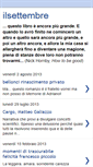 Mobile Screenshot of ilsettembre.blogspot.com