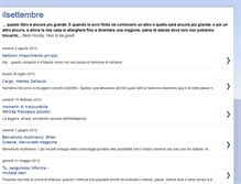 Tablet Screenshot of ilsettembre.blogspot.com