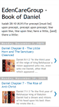 Mobile Screenshot of edencaregroup-bookofdaniel.blogspot.com
