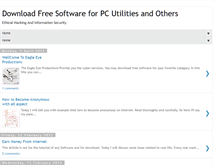 Tablet Screenshot of freesoftwares4pc.blogspot.com