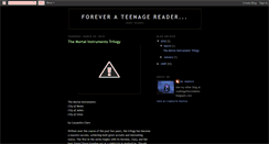 Desktop Screenshot of foreverateenagereader.blogspot.com