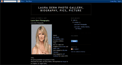 Desktop Screenshot of biography-laura-dern.blogspot.com