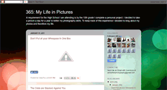 Desktop Screenshot of 365mylifeinpics.blogspot.com