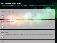 Tablet Screenshot of 365mylifeinpics.blogspot.com