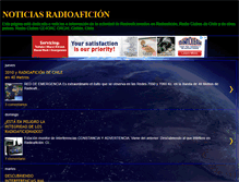 Tablet Screenshot of noticias-radioclubes.blogspot.com
