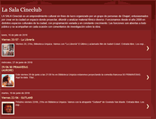 Tablet Screenshot of lasalacineclub.blogspot.com