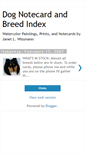Mobile Screenshot of dognotecardindex.blogspot.com
