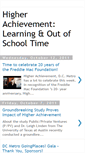Mobile Screenshot of higherachievementlearning.blogspot.com