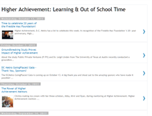 Tablet Screenshot of higherachievementlearning.blogspot.com