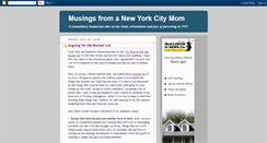 Desktop Screenshot of newyorkcitymommy.blogspot.com
