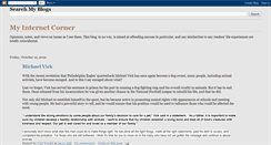 Desktop Screenshot of myinternetcorner.blogspot.com