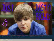 Tablet Screenshot of mejustjustinbieber.blogspot.com