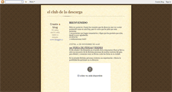 Desktop Screenshot of elclubdelasdescargas.blogspot.com