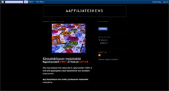 Desktop Screenshot of aaffiliatesnews.blogspot.com