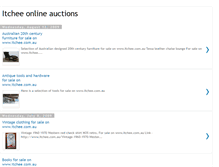 Tablet Screenshot of itcheeauctions.blogspot.com