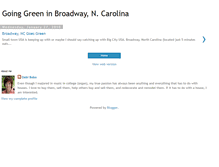 Tablet Screenshot of broadwaync-goinggreen.blogspot.com