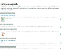 Tablet Screenshot of cahaya-anugerah.blogspot.com