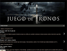 Tablet Screenshot of juegodetronostv.blogspot.com