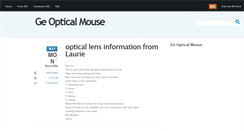 Desktop Screenshot of ge-optical-mouse.blogspot.com