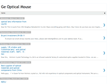 Tablet Screenshot of ge-optical-mouse.blogspot.com