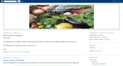 Desktop Screenshot of juliesrealkitchen.blogspot.com