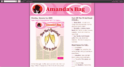 Desktop Screenshot of amandasbag.blogspot.com