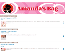 Tablet Screenshot of amandasbag.blogspot.com