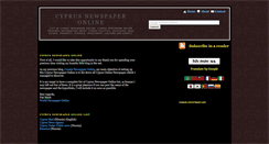 Desktop Screenshot of cyprusnewspaperonline.blogspot.com
