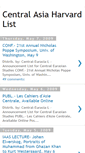 Mobile Screenshot of centralasiaharvard.blogspot.com