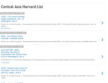 Tablet Screenshot of centralasiaharvard.blogspot.com