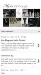 Mobile Screenshot of my-walk-through.blogspot.com