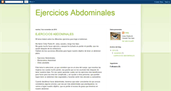 Desktop Screenshot of ejerciciosabdominalesxcindy.blogspot.com